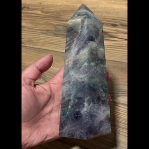 ✨ HP ✨ Large Fluorite ✨ Tower--Marbled Look ✨